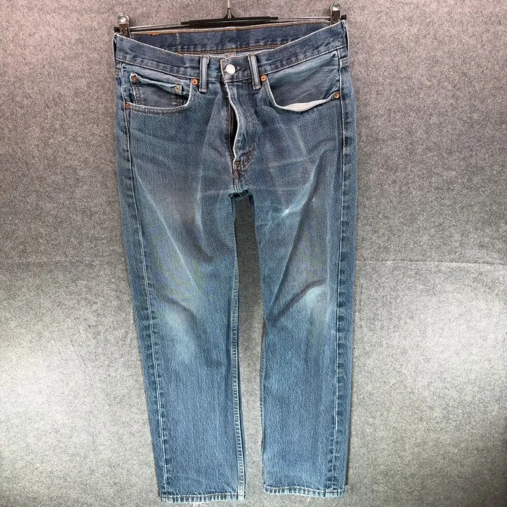 Levi's 505 Straight Leg Jeans - Faded Medium Wash, 32x30